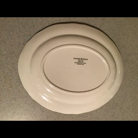 Shabby chic dinner platter - Picture 4 of 10